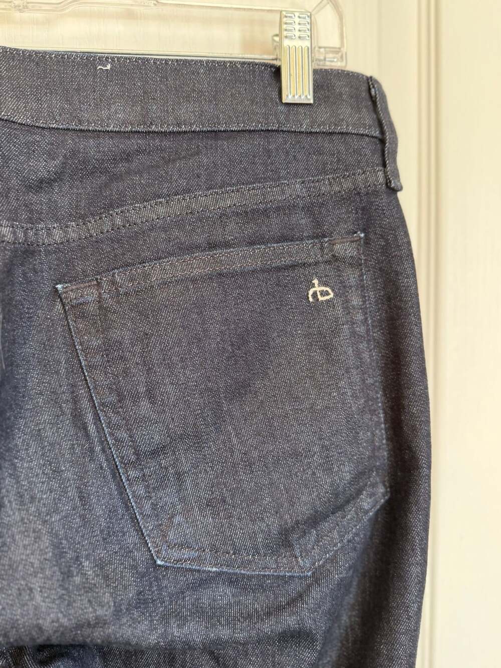 Rag & Bone Fit 2 Slim Jeans Dark Indigo Denim - Picture 4 of 9
